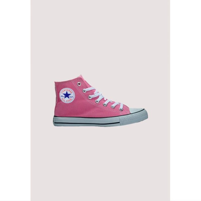 CONVERSE HIGHS PINK-WHITE