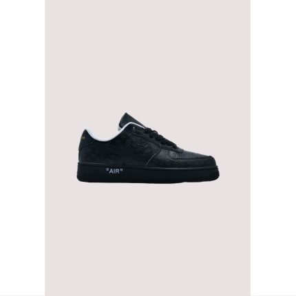 AIR FORCE 1 LV COLLAB TRIPLE BLACK ( EXCLUSIVE EDITION ) .