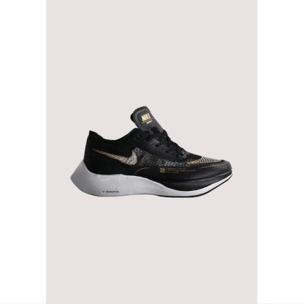 NIKE ZOOMX VAPORFLY NEXT % 2 METALLIC GOLD BLACK WHITE