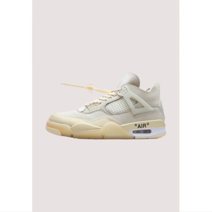 NIKE AIR JORDAN RETRO 4 TENIS OFF WHITE SAIL