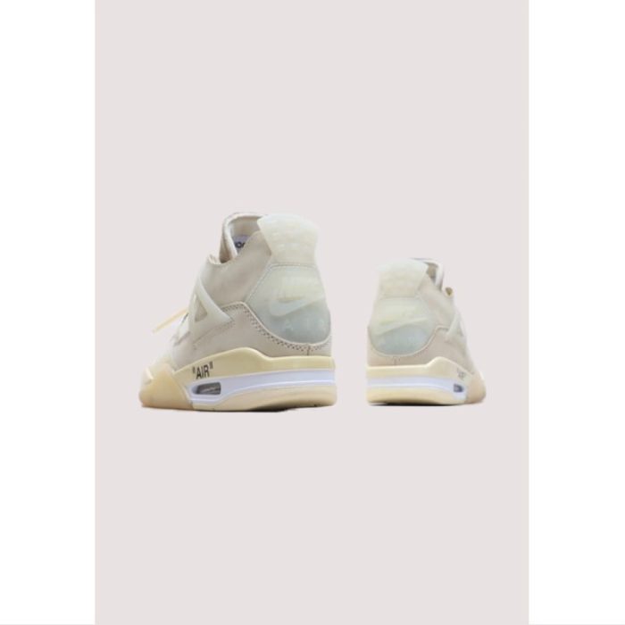 NIKE AIR JORDAN RETRO 4 TENIS OFF WHITE SAIL