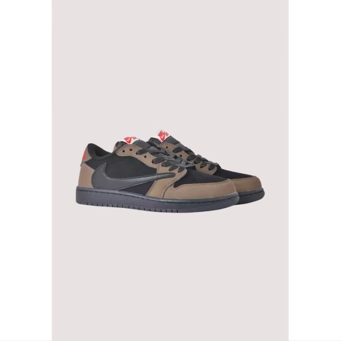 AIR JORDAN 1 LOWS TRAVISS SCOTT VELVET BROWN-BLACK