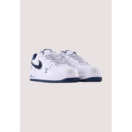 NIKE AIR FORCE 1 LOW BLUE-WHITE LOUIS VUITTON