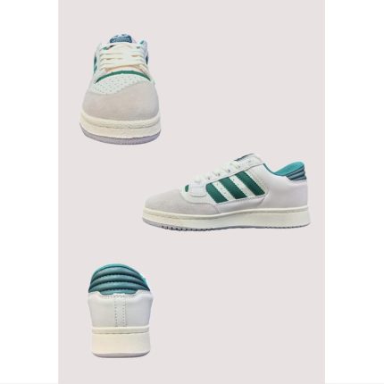 ADIDAS CENTENNIAL 85 LOW FORUM OFF WHITE-GREEN SUEDE