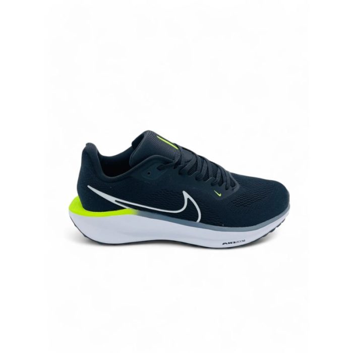 NIKE AIR ZOOM PEGASUS 41 BLACK- NEON GREEN RUNNING SHOES.