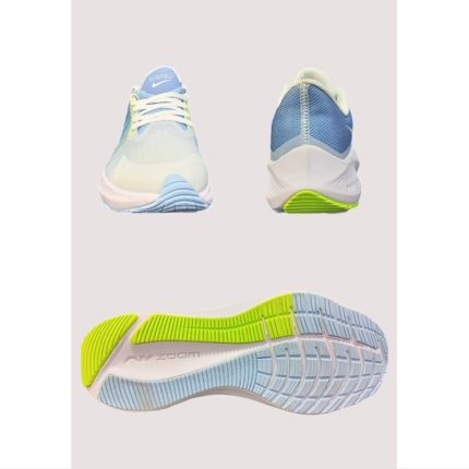 NIKE AIR ZOOM WINFLO 10 WHITE-BLUE RUNNING SHOES