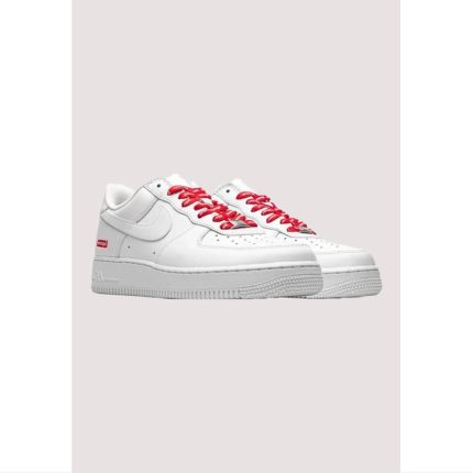 NIKE X SUPREME AIR FORCE 1 LOW – WHITE / RED