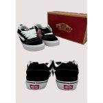 VANS KNU SKOOL BLACK-WHITE SHOES