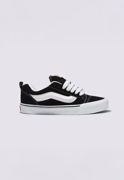 VANS KNU SKOOL BLACK-WHITE SHOES