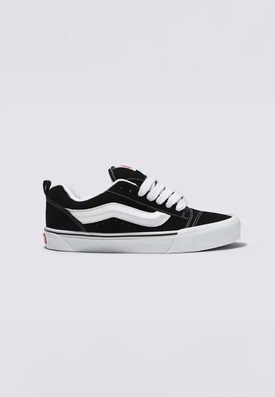 VANS KNU SKOOL BLACK-WHITE SHOES