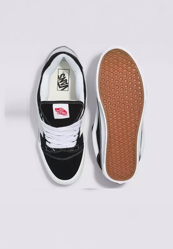 VANS KNU SKOOL BLACK-WHITE SHOES