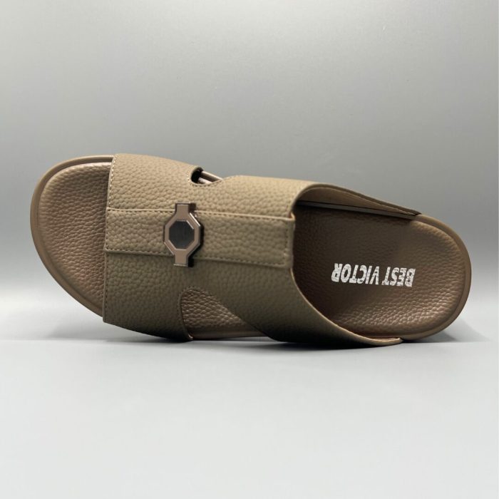 UAE PRINCE SOFT MEDICATED CAMEL BROWN URBAN-EDGE SLIDE.