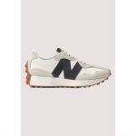 NEW BALANCE 327 MOONBEAM WHITE-NAVY SUEDE