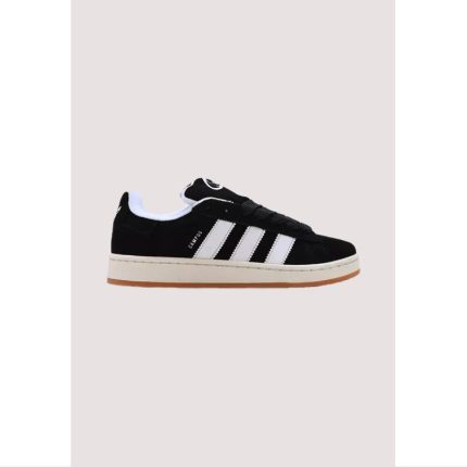 ADIDAS CAMPUS 00S BLACK WHITE STRIPE SUEDE