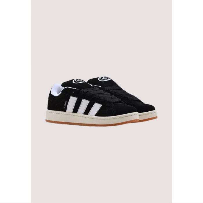 ADIDAS CAMPUS 00S BLACK WHITE STRIPE SUEDE