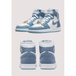 AIR JORDAN 1 RETRO HIGH OG DENIM SHOES