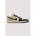 AIR JORDAN 1 LOW SE COCONUT MLIK BLACK SHOES
