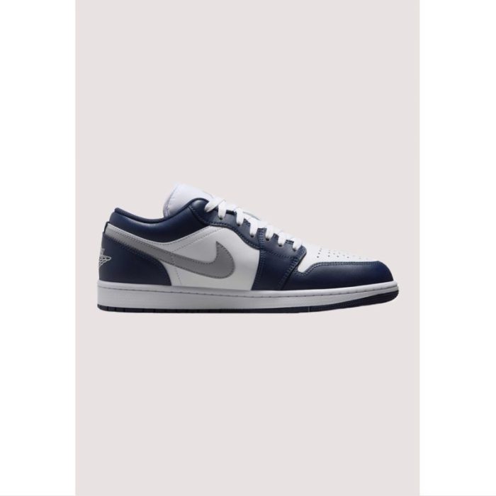 AIR JORDAN 1 LOW MIDNIGHT NAVY WHITE