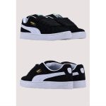 PUMA SUEDE XL BLACK WHITE SHOES