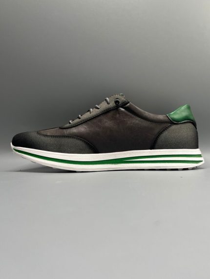 Lacoste Aero Shoes (Charcoal Gray).