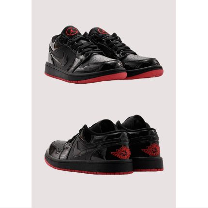 AIR JORDAN 1 LOW SHINE SP GHINA BLACK/RED