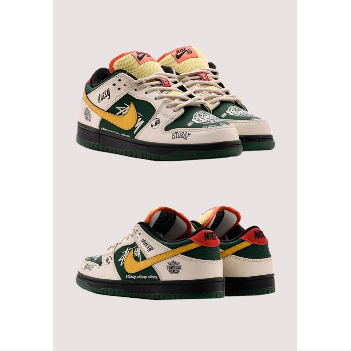 NIKE SB DUNK LOW PRO STUSSY BMW M3 GREEN/CREAM