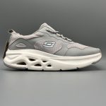 SKECHERS SHADOWCUSH SLIP-ON GRAY.