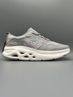 SKECHERS SHADOWCUSH SLIP-ON GRAY.