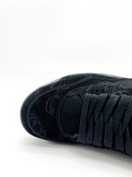 AIR JORDAN 4 RETRO KAWS – BLACK SUEDE GLOW IN THE DARK - Image 3