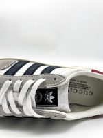 ADIDAS GAZELLE X GUCCI WHITE BLACK STRIPE. - Image 2