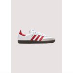 ADIDAS SAMBA OG WHITE RED SHOES