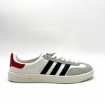 ADIDAS GAZELLE X GUCCI WHITE BLACK STRIPE.