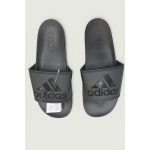 ADIDAS FULL BLACK PRINTED LOGO SLIDE