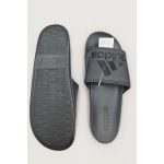 ADIDAS FULL BLACK PRINTED LOGO SLIDE