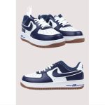 NIKE AIR FORCE 1 LOW MIDNIGHT NAVY WHITE. - Image 3