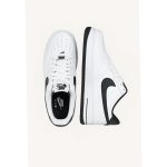 NIKE AIR FORCE 1 LOW – WHITE WITH BLACK SWOOSH. - Image 3