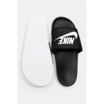 NIKE BLACK WHITE LOGO PRINTED SLIDE