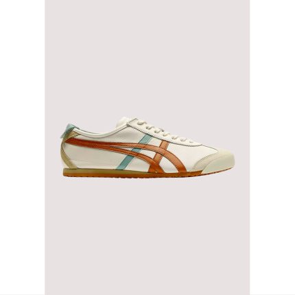 ONITSUKA TIGER MEXICO 66 CREAM PIQUANT ORANGE.