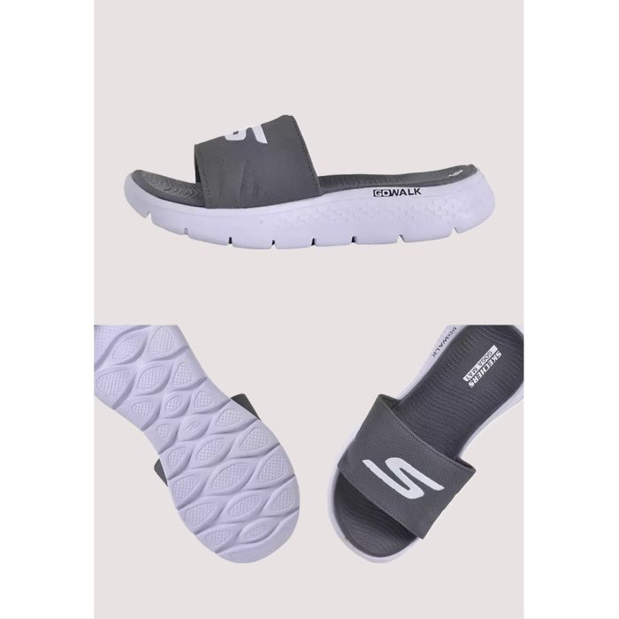 SKECHERS GO WALK S LOGO GOGA MAT GREY