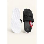 VANS OF THE WALL ALL BLACK LOGO SLIDE