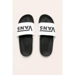VANS OF THE WALL WHITE BLACK LOGO SLIDE