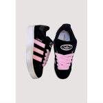 ADIDAS CAMPUS 00S BLACK PINK STRIPE WOMEN SHOES - Image 2