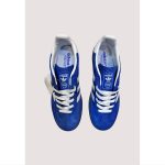 ADIDAS GAZELLE INDOOR INDIGO BLUE SUEDE WHITE WITH GOLDEN GUM SOLE - Image 3