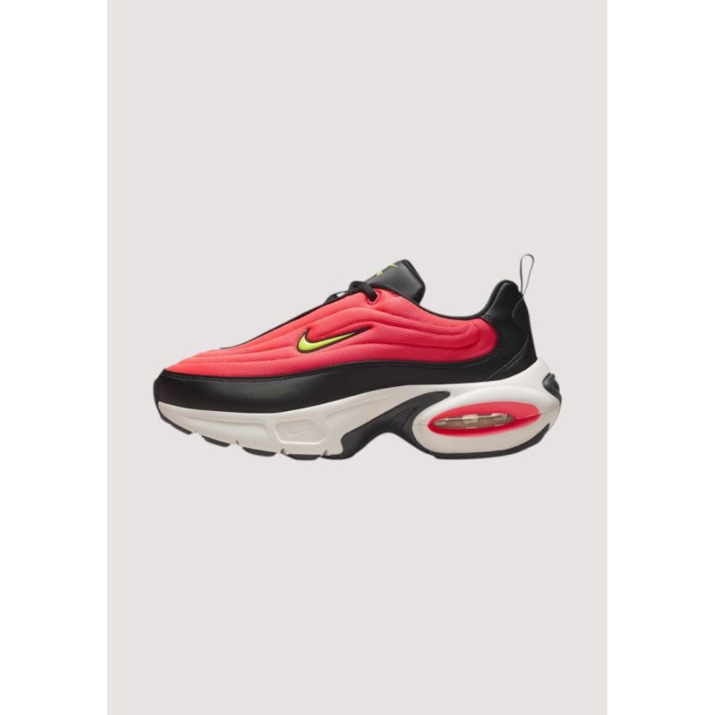 NIKE AIRMAX PORTAL RED BLACK SAIL VOLT SHOES