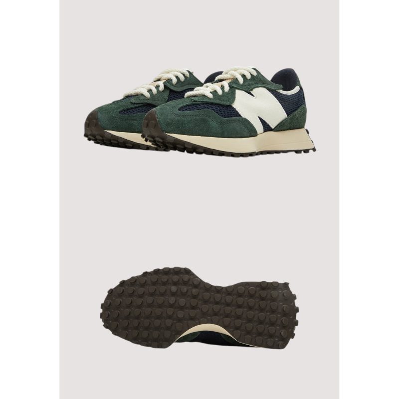 NEW BALANCE 327 MIDNIGHT GREEN-NAVY OUTERSPACE