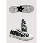 CHRISTIAN DIOR BLACK WHITE LOW TOP - Image 2