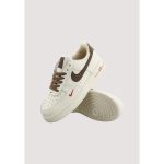 NIKE AIR FORCE 1 LOW CREAM-BROWN SHOES