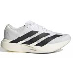 ADIZERO EVO SL WHITE BLACK EXTRA SOFT LIGHTWEIGHT SHOES.