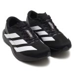 ADIZERO EVOSL BLACK EXTRA SOFT MEDICATED LIGHTWEIGHT SHOES.