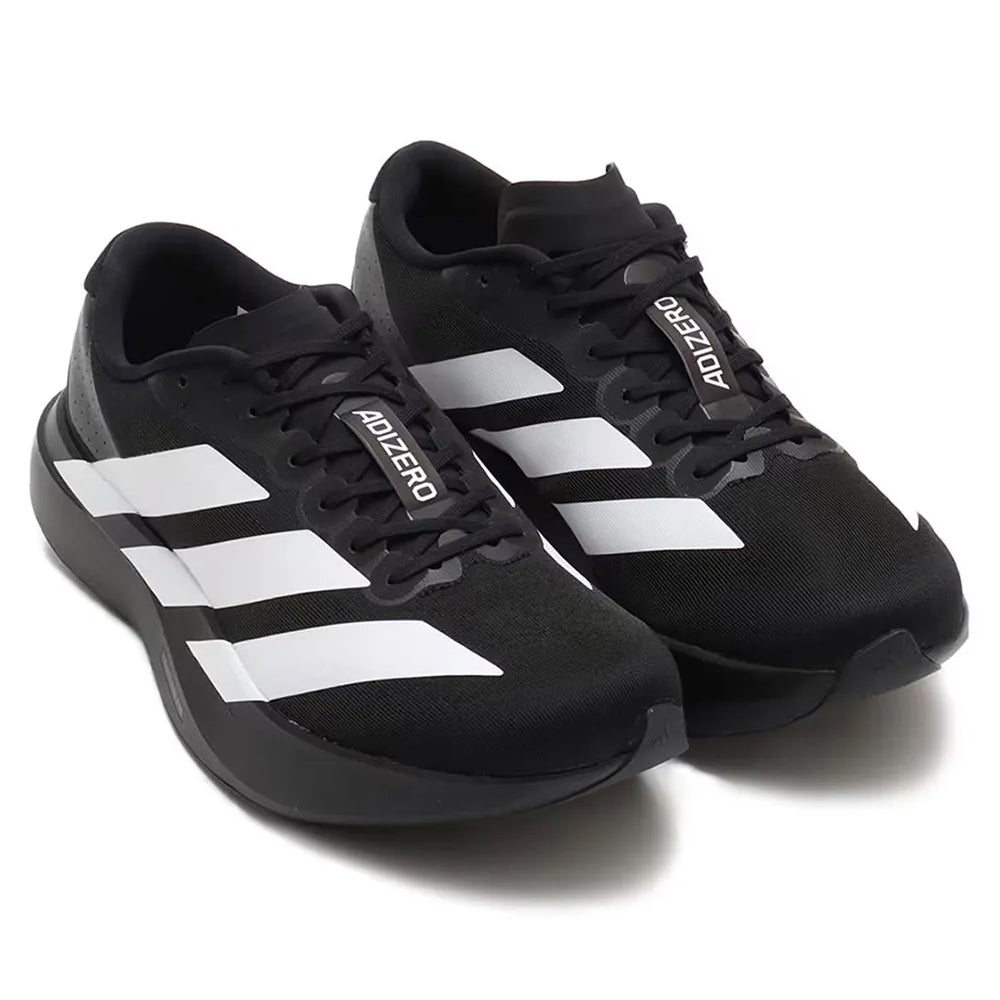 ADIZERO EVOSL BLACK EXTRA SOFT MEDICATED LIGHTWEIGHT SHOES.